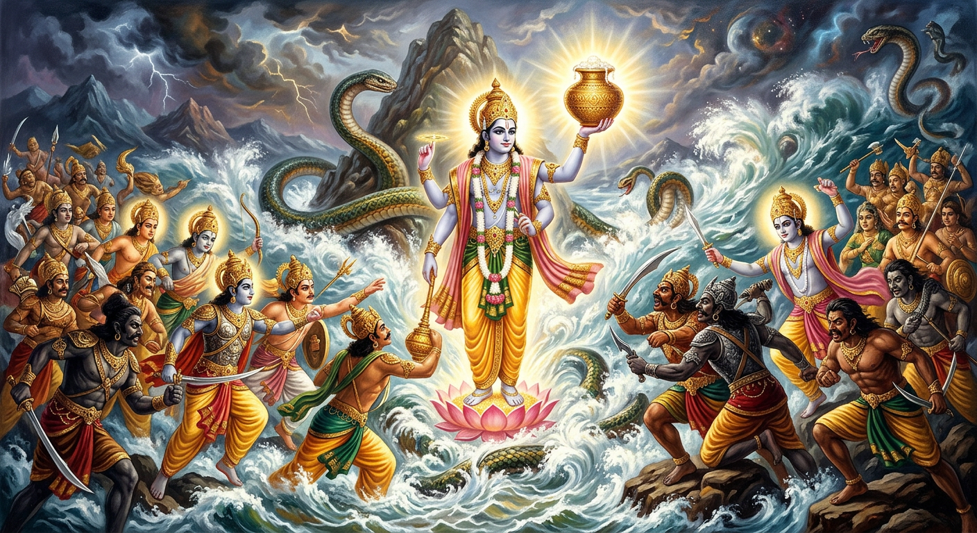 Amrut Kalash aur yuddha