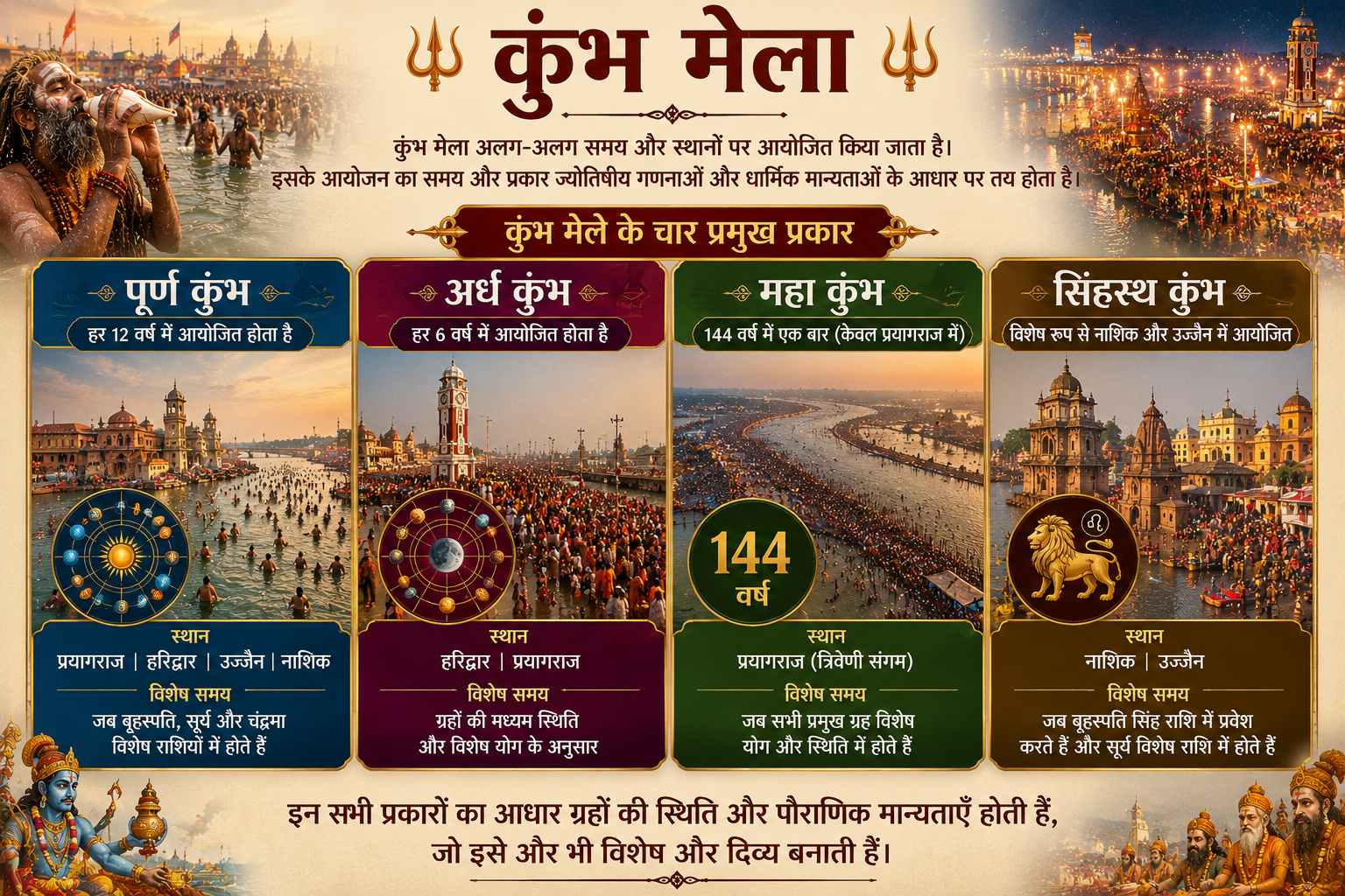 Kumbh Mela Types